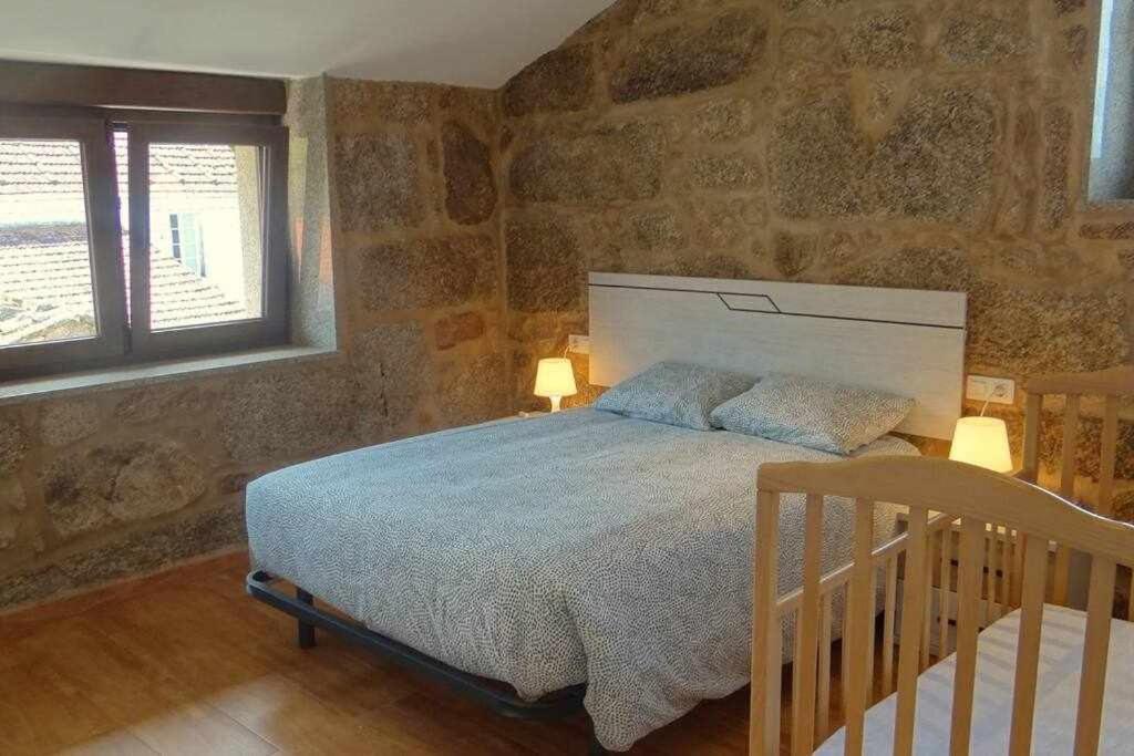 Cuberto Darriba Casa Restaurada En Canedo Carnota Bagian luar foto